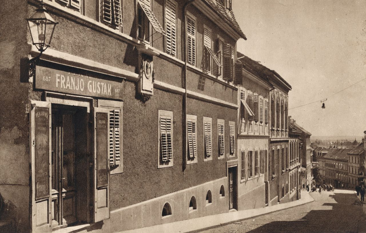 Mesnička ulica, oko 1935. godine